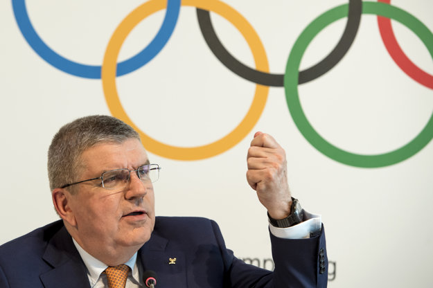 Šéf Medzinárodného olympijského výboru (MOV) Thomas Bach.