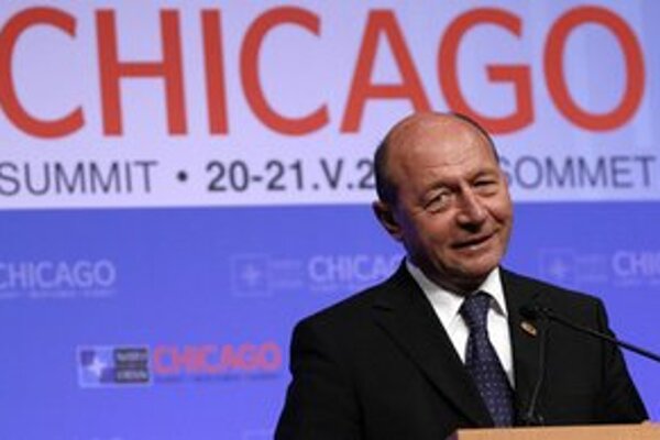 Rumunský prezident Traian Basescu.