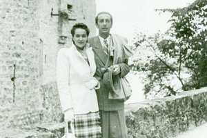 Manželia Martinčekovci, 1947.