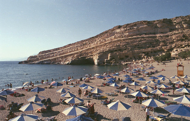 Kréta. Matala