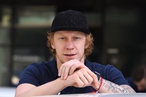 Obranca Michal Čajkovský.