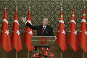 Recep Tayyip Erdogan zložil v pondelok prezidentskú prísahu.