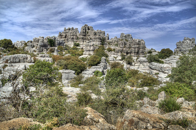 El Torcal, Andalúzia.