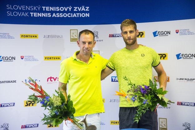 Dominik Hrbatý sa tešil s Kližanom z druhého titulu. Prvý získal na challengeri v Indian Wells.