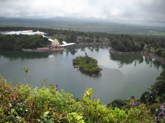 Jaziero Grand Bassin (Ganga Talao), Maurícius.