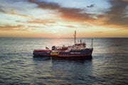 Loď nemeckej mimovládnej organizácie Sea Watch.