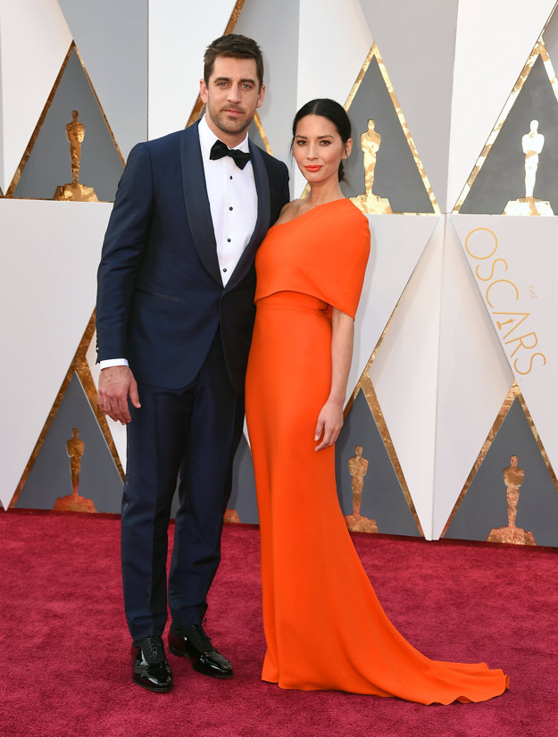 Aaron Rodgers a Olivia Munn