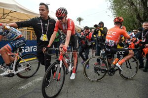 Tom Dumoulin počas Giro d'Italia 2019.