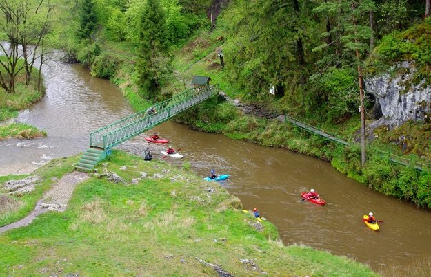 Slovenský raj - splav Hornádu