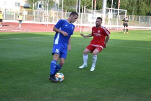 Dubničan Čurik (vľavo) dal v Žiline tri góly za 26 minút.