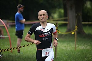 Igor Otepka mal smolný pád na bicykli.