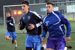 Martinskí futbalisti ešte zarezávajú naplno.