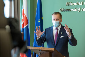 Predseda Národnej rady Slovenskej republiky Boris Kollár.
