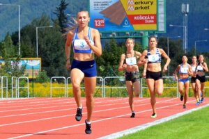  Gabriela Gajanová skvelým výkonom  pokrstila štadión.