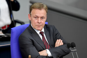 Na archívnej snímke z 21. marca 2019  podpredseda nemeckého parlamentu (Bundestagu) Thomas Oppermann v Berlíne.