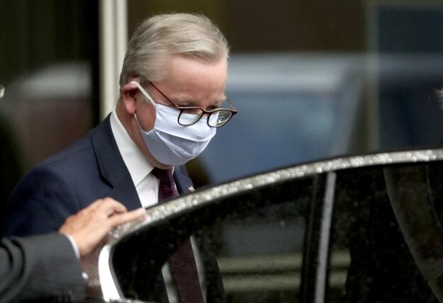 Šéf úradu britskej vlády Michael Gove.