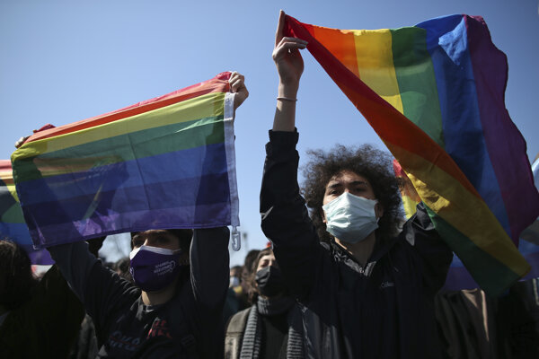 Protesty v Turecku.