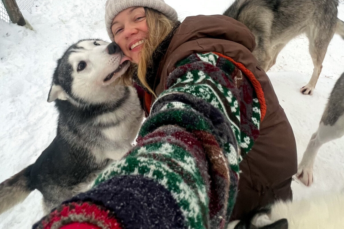 Oravčanka found her dream job in Lapland edmund hillary set