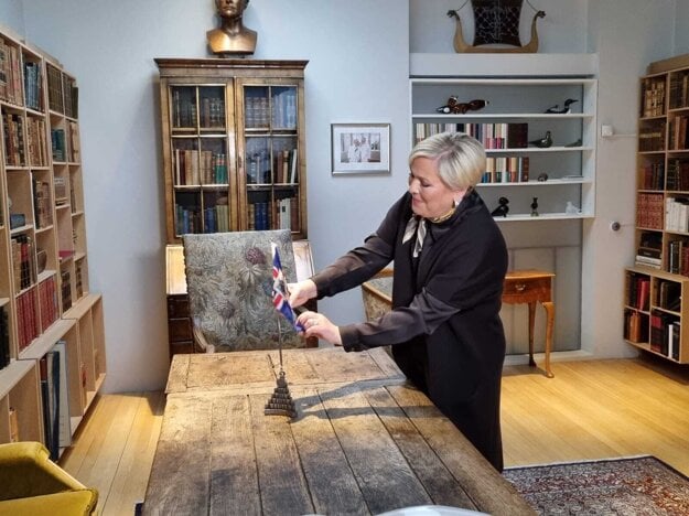 Prezidentka Islandu Halla Tómasdóttir. (zdroj: Archív)