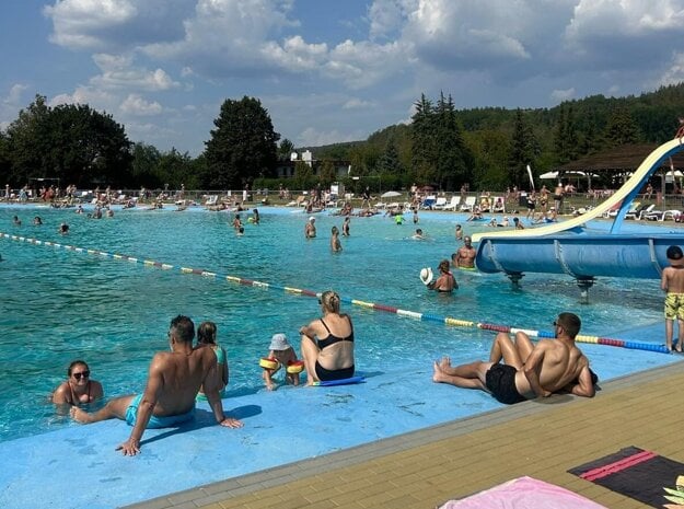 Plážové kúpalisko v Žiari nad Hronom. (zdroj: FB/Plážové kúpalisko Žiar nad Hronom )
