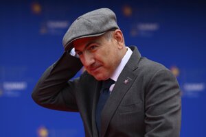 Arménsky premiér Nikol Pašinjan.
