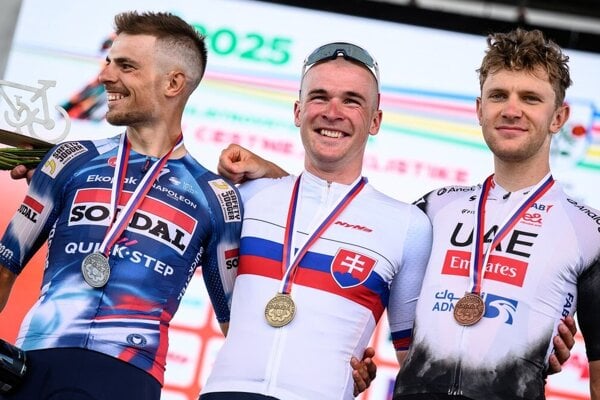 Lukáš Kubiš obhájil titul a stal sa majstrom Slovenska v cyklistike. 