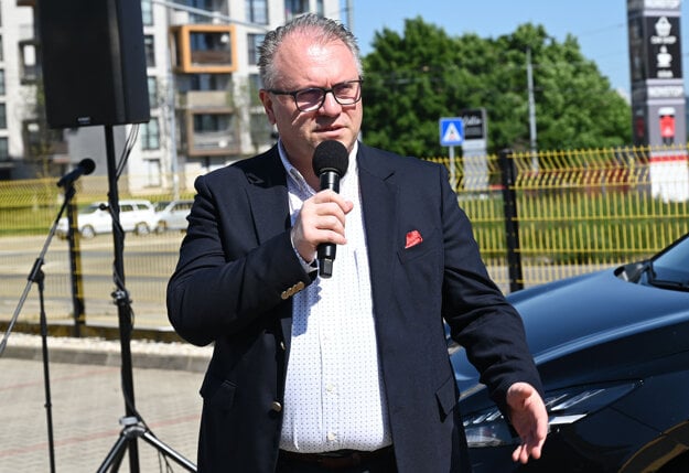 Predseda predstavenstva a generálny riaditeľ SPP Vojtech Ferencz. (zdroj: SITA)