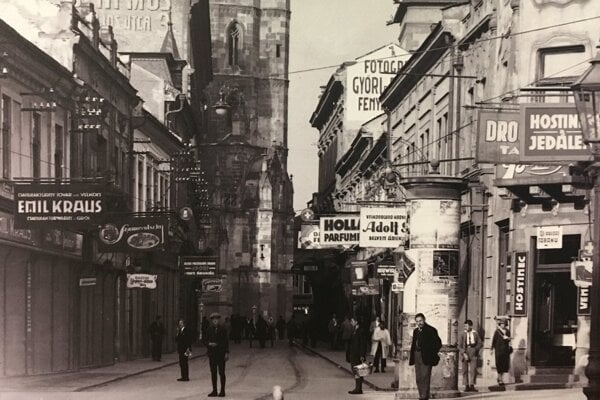 Hotel Bristol na Mlynskej ulici. 