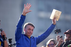 Bývalý brazílsky prezident Jair Bolsonaro.