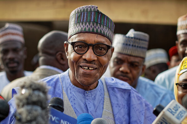 Bývalý nigérijský prezident Muhammadu Buhari.