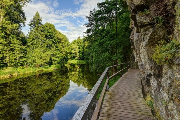 Cyklotrasa údolím Lužnice (zdroj: JCCR)