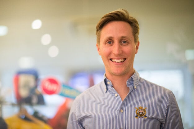 Sajfa žije od januára v Bruseli, každý týždeň sem však chodí kvôli moderovaniu. (zdroj: Marko Erd)