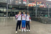 Zľava Braňo Kubeň, Andrej Chmúra, Juraj Dubovický. 