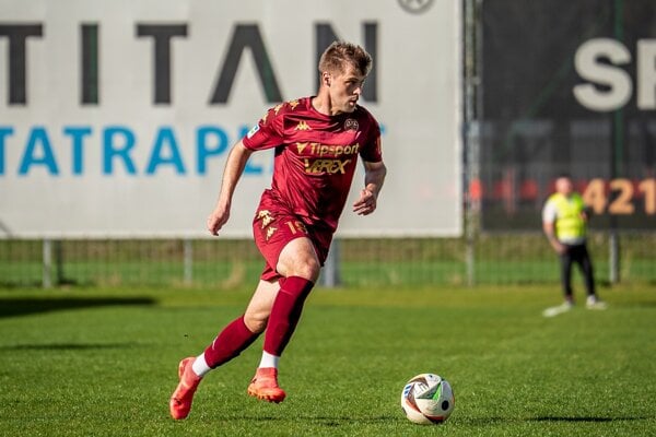 Ľuboslav Laura, autor najkrajšieho gólu v MONACObet lige sa sezónu 2024/2025.
