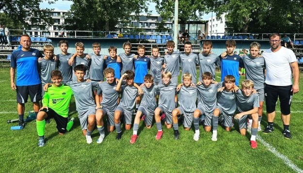 Družstvo FC Nitra U14.  (zdroj: ak)