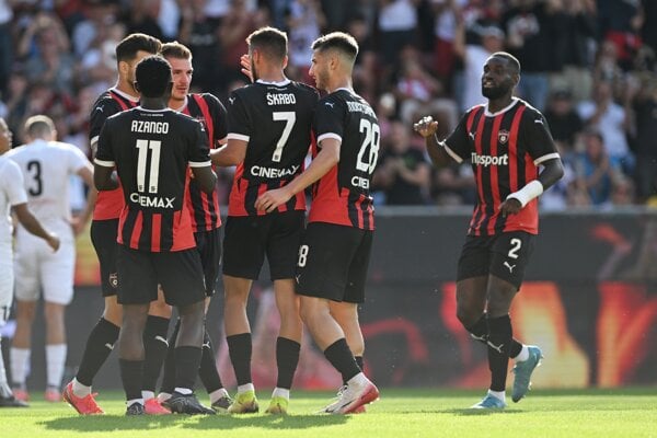 Futbalisti Spartaka Trnava sa tešia z gólu do siete Hibernians.