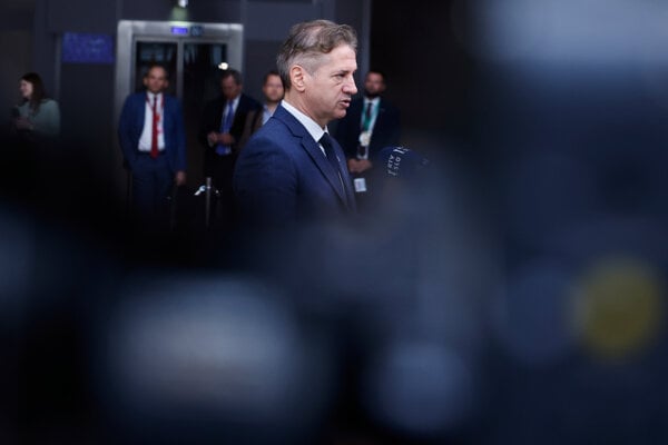 Slovinský premiér Robert Golob.