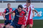 Momentka zo zápasu FC ViOn Zlaté Moravce-Vráble - MFK Dukla Banská Bystrica 