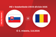 Slovensko U18 - Rumunsko U18.