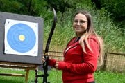 Slovenská lukostrelkyňa Denisa Baránková.