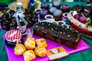 Candy bar Eriky Tisoňovej.