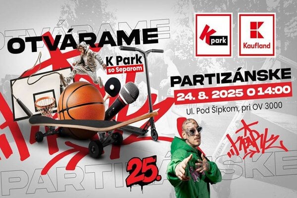 Máte už program na nedeľu 24. augusta? Na otvorení K Parku to bude žiť hudbou, športom aj zábavou.