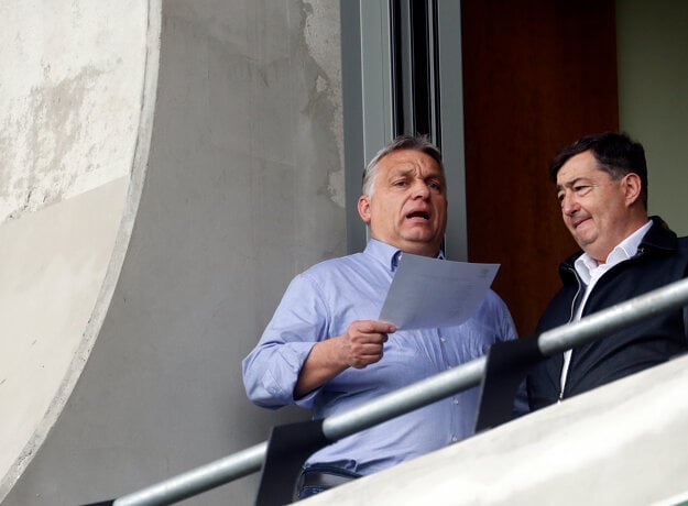 Lőrinc Mészáros zbohatol vďaka väzbám na kamaráta z detstva Viktora Orbána. (zdroj: ČTK/AP/Profimedia)