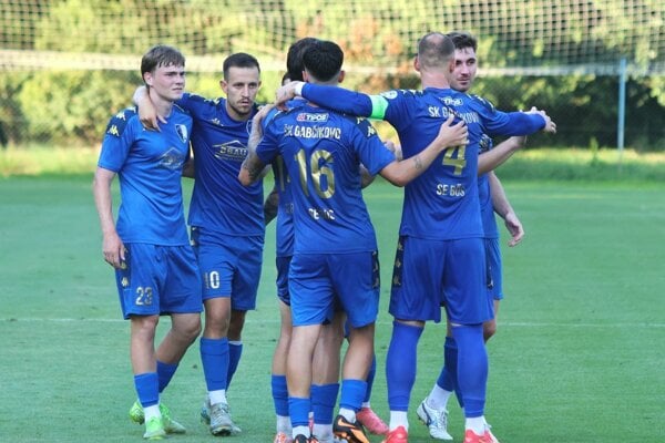 Gabčíkovo proti Trenčínu B v druhom polčase prežilo aj dve brvná súpera, ale napokon zvíťazilo 2:1. 