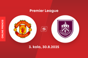 Manchester United - Burnley FC: ONLINE prenos z 3. kola Premier League.