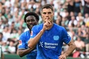 Patrik Schick oslavuje gól. 