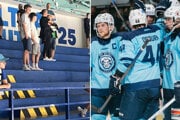 Hokejisti Nitry vyhrali štvrtý zo šiestich prípravných zápasov, University of Saskatchewan zdolali 3:2 po predĺžení. Tvrdé jadro fanúšikov chýbalo.