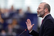 Predseda Európskej ľudovej strany (EPP) v Európskom parlamente Manfred Weber.