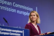 Kaja Kallasová, šéfka diplomacie Európskej únie.