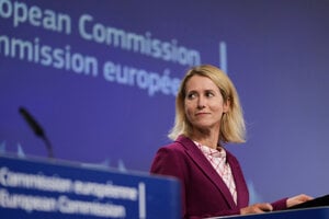 Kaja Kallasová, šéfka diplomacie Európskej únie.